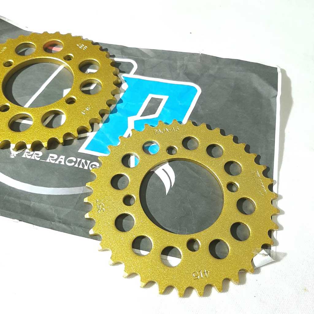GIR BELAKANG YAMAHA 415 35T 36T GIGI TARIK GEAR BELAKANG YAMAHA RX KING RXKING NEW F1ZR F1 FORCE VEG