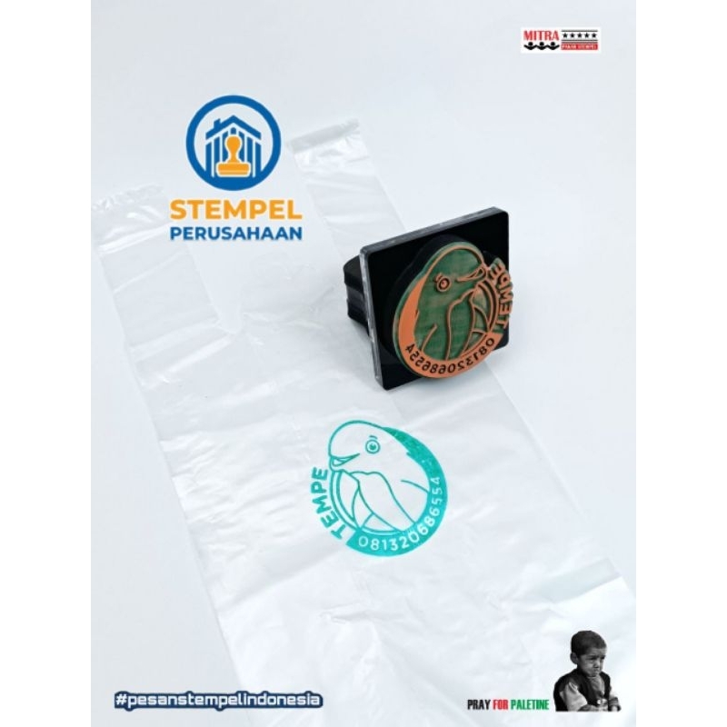 

Stempel Plastik HANYA STEMPEL DAN BANTALAN SAJA