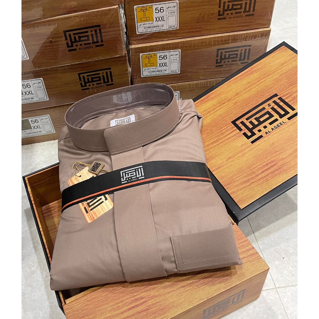 HOT Jubah Al Aseel Premium Katun banyak warna