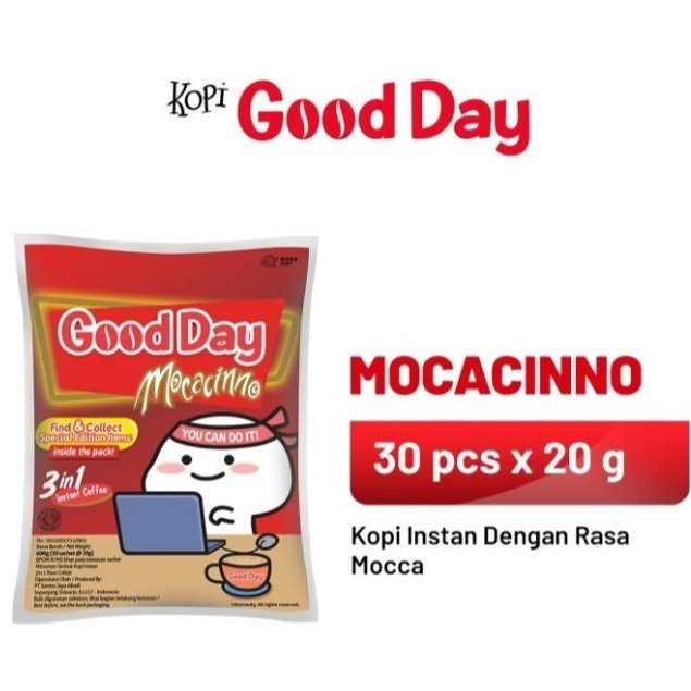 

GOOD DAY KOPI MOCCACINO 30'S