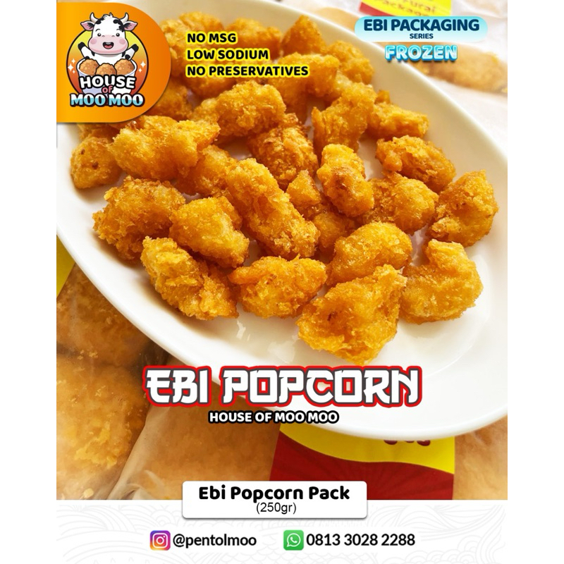 

Udang Ebi Popcorn Frozen (250gr) House of moo moo