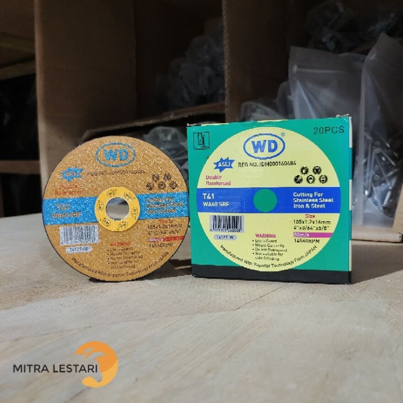 PEMOTONG BESI / RESIBON WD 4 INCH T41 WA60 SBF