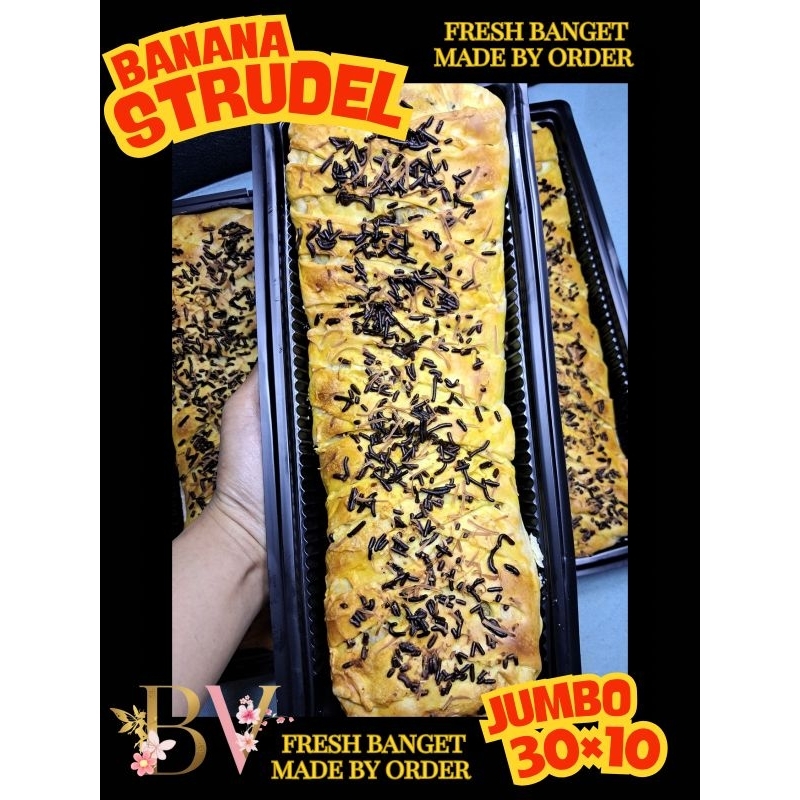 

Banana Strudel Coklat Lumer Premium