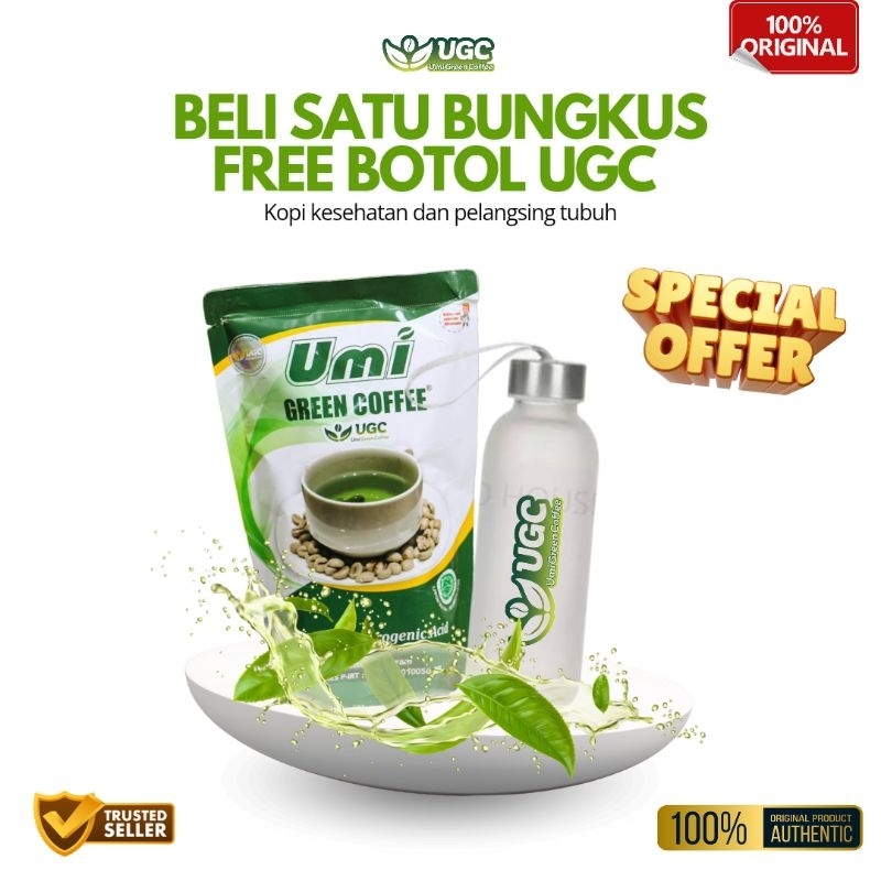 

Umi Green Coffee | 100% UGC ASLI | Kopi Hijau Kesehatan | Pelangsing /Penurun Berat Badan Diet 100% ORIGINAL Ber ID Resmi