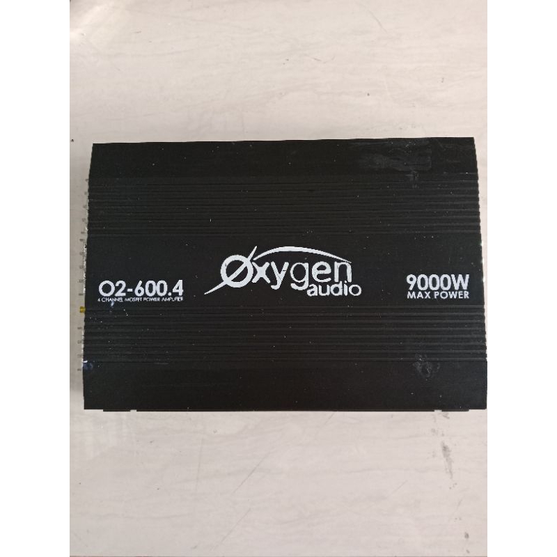 power mobil oxygen audio O2-600. 4/4 channel mosfet power amplifier
