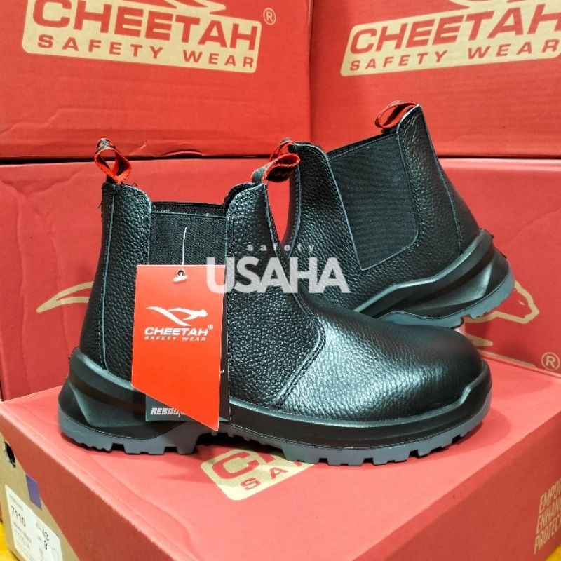 Sepatu safety cheetah 7110H / Sepatu Safety Cheetah 7110H Original 100% Cheetah Berkualitas