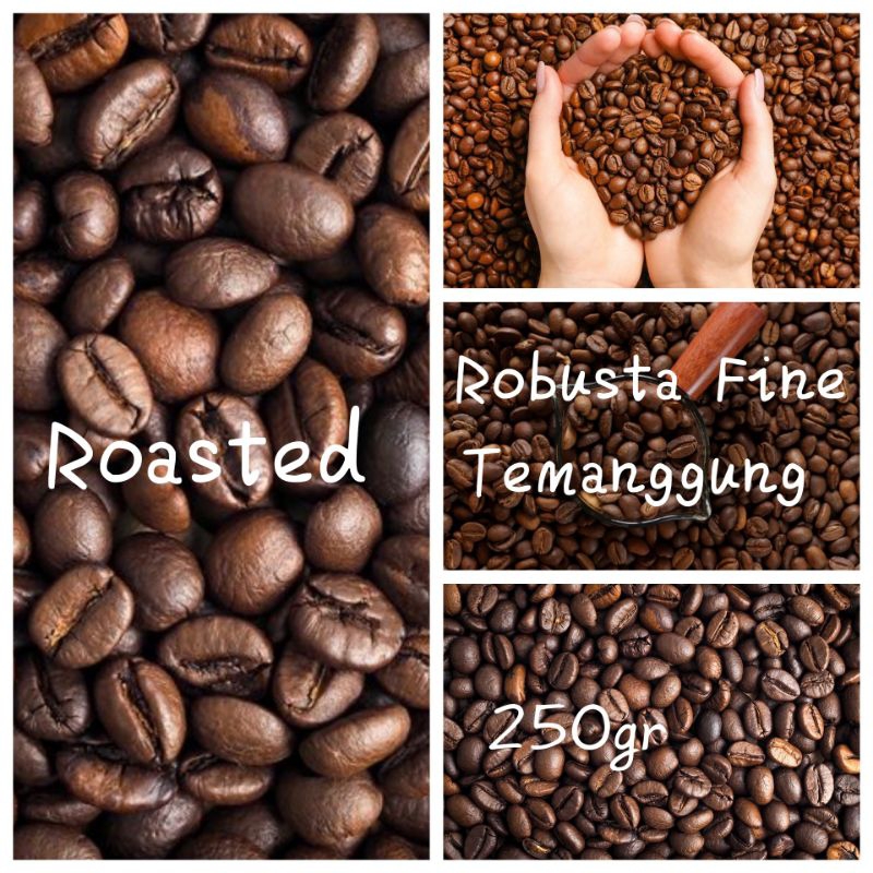 

Robusta Temanggung 250gr Roasted