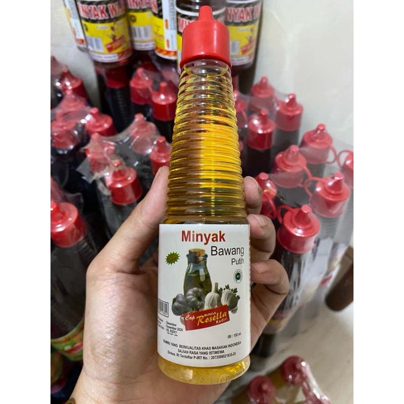 

✔MURAH Minyak Bawang Putih Cap Bunga Rosella 150ml Halal / Garlic Oil
