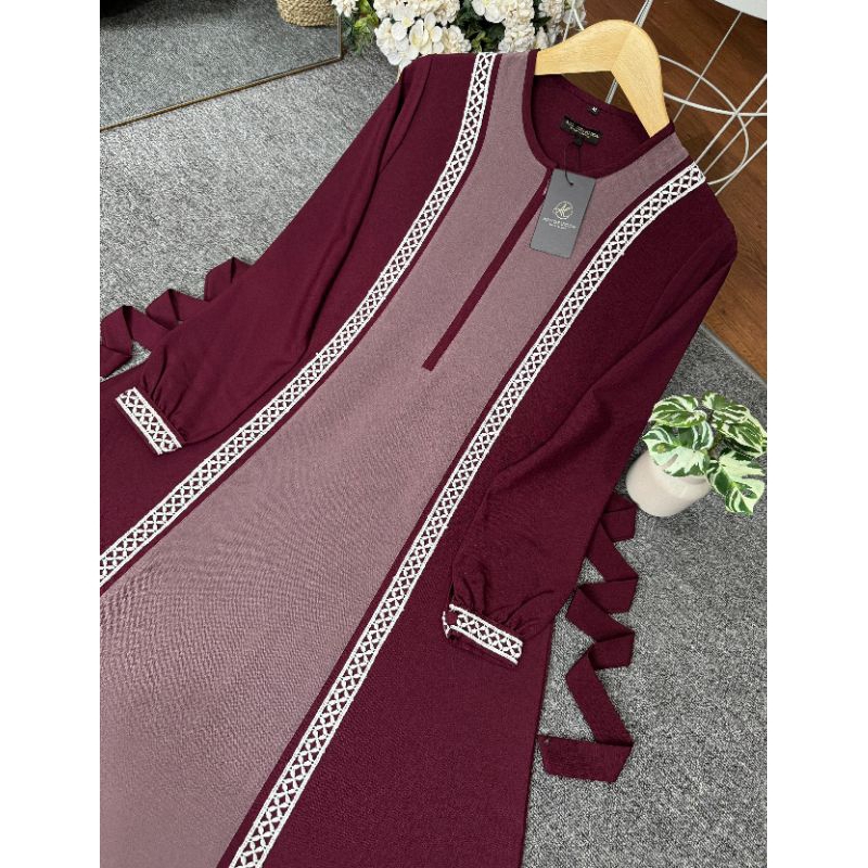 Terlaris Gamis Hitam Lebaran 2025 Askara dress