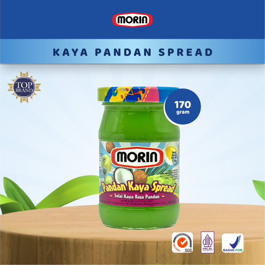

Morin Selai Pandan Kaya Spread - All Size 330 gr 170 gr