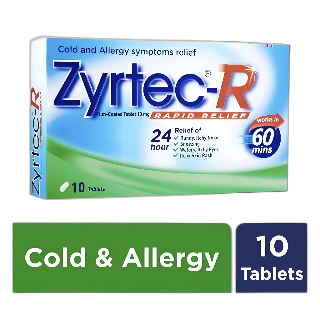 Zyrtec-R Cold and Allergy Rapid Relief