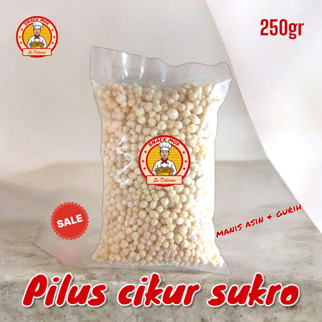 

Snack MOK - Pilus Cikur Sukro 250 Gram