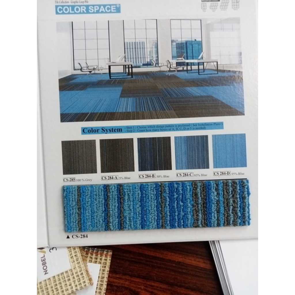 Karpet Tile Cnr Tipe Colourspace