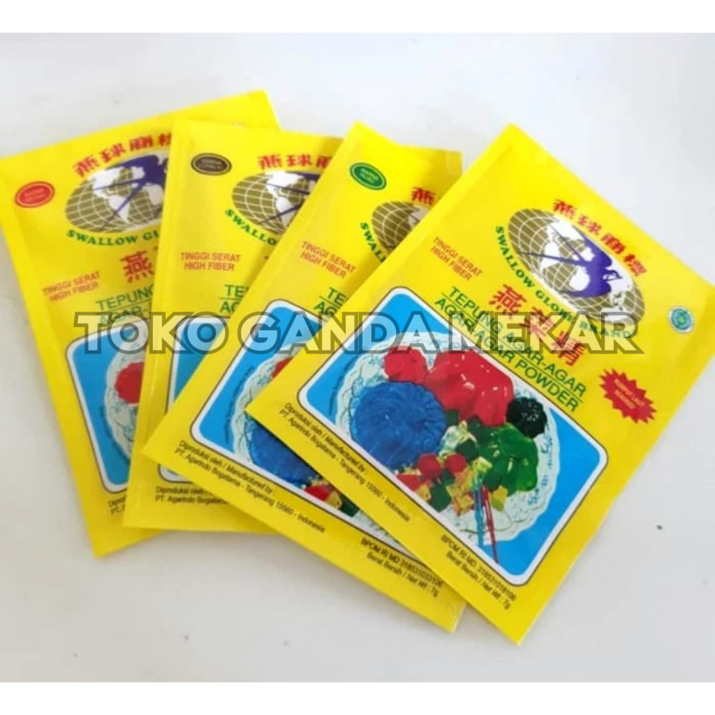 

Agar agar Swallow Globe