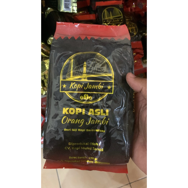 

Kopi Jambi Asli Kopi Hitam 500 gram
