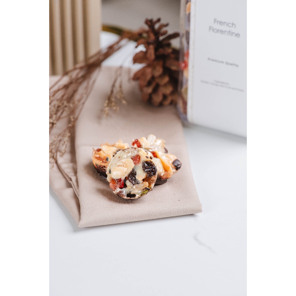 

Le Louvre Cookies - French Florentine Rectangle