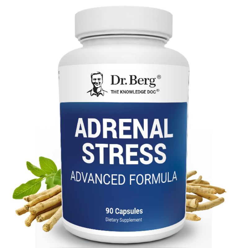

Dr Berg Andreal Stress Advanced Formula 90 capsul suplemen