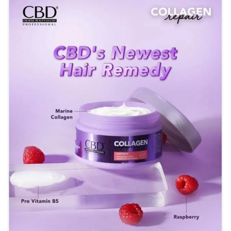 cbd collagen hairmask 250gr