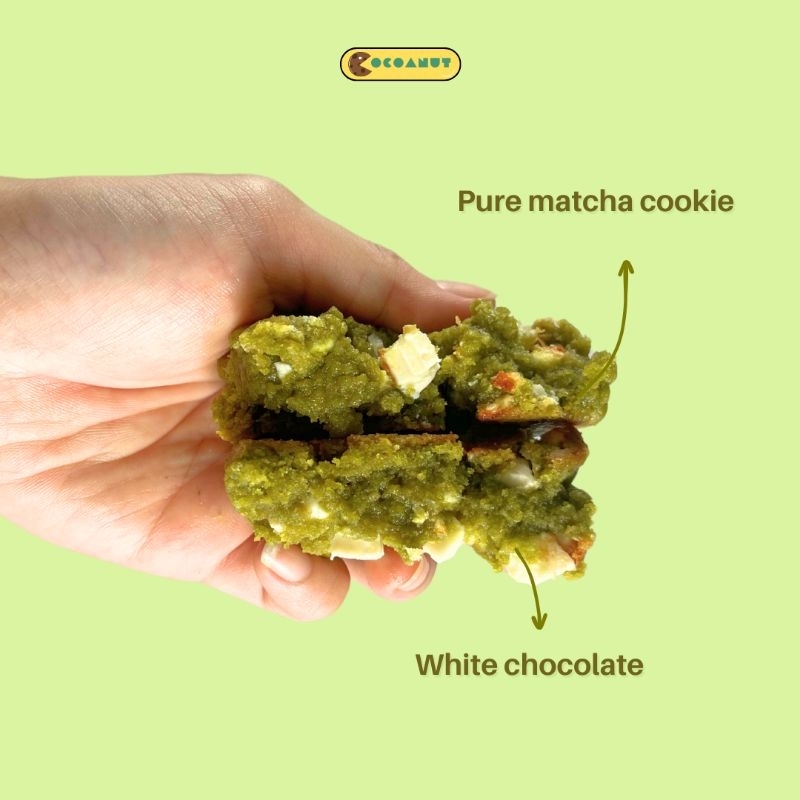 

Soft Baked Cookie "XO Matcha" by Cocoanut Bakehouse