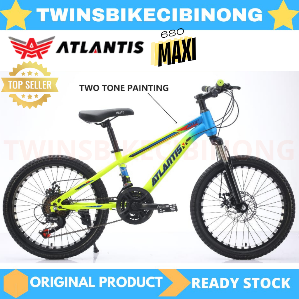 Saelaris_ Sepeda Anak Laki Laki Gunung Mtb 20 Atlantis 690 Disc Brake