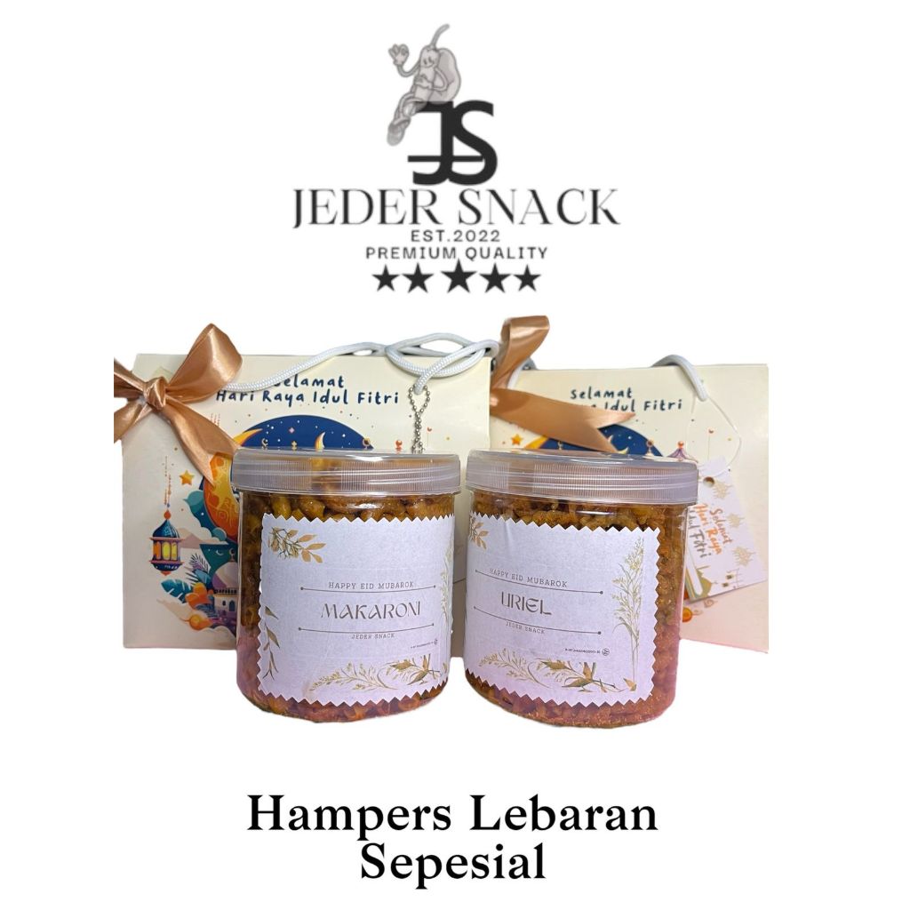 

Hampers Special Lebaran isi 2 Toples JEDER SNACK