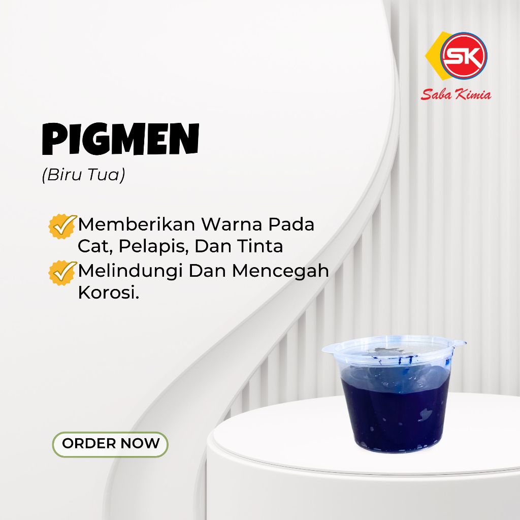 Pigmen Resin Biru Tua 1 Ons – Pewarna Resin Unipol untuk Fiberglass, Epoxy & Casting