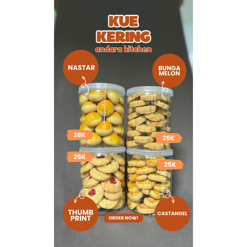 

Kue kering kue lebaran kue nastar kue thumbprint kue cookies enak renyah