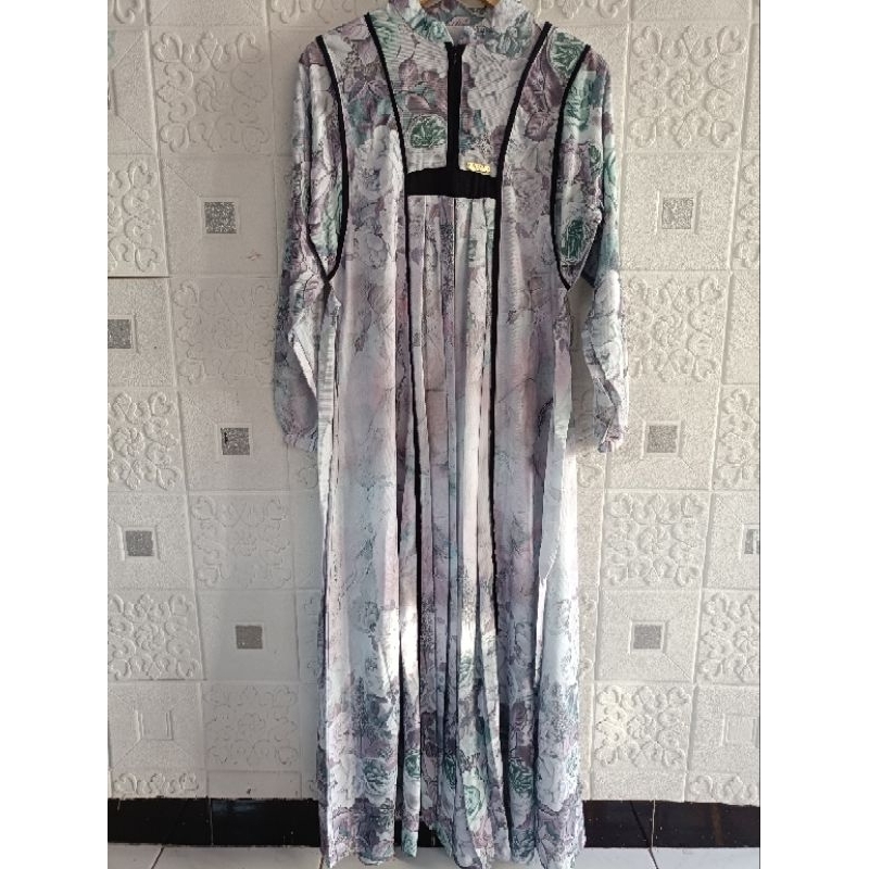 Gamis Lebaran Motif Elegan by AKFA COLLECTION