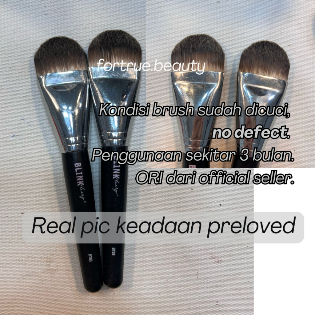 [PRELOVED]  Makeup brush kuas blush contour foundation skincare aeris xanadu sasc