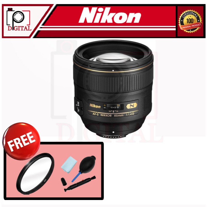 LENSA NIKON AF-S 85MM F1.4G NANO / Nikkor 85mm F1.4 G Nano