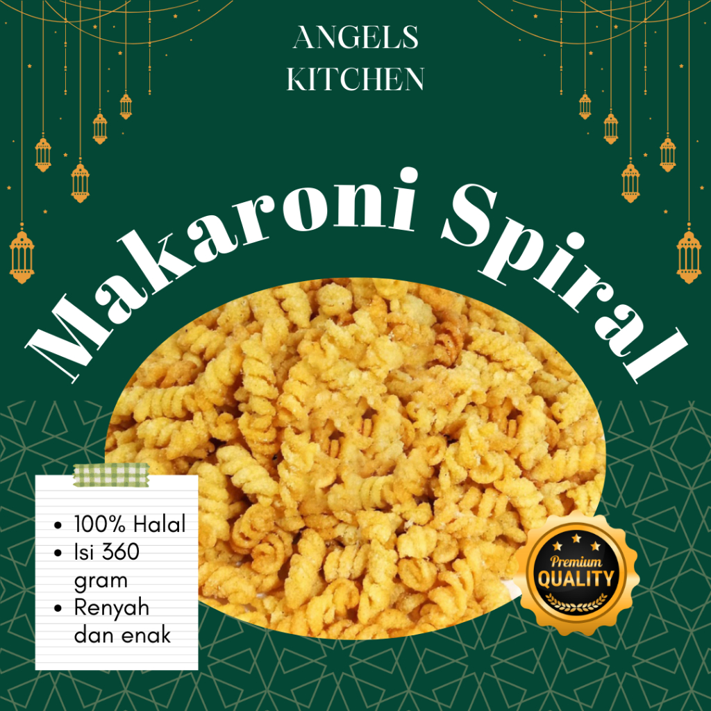 

Snack Makaroni Spiral Asin Gurih 360g
