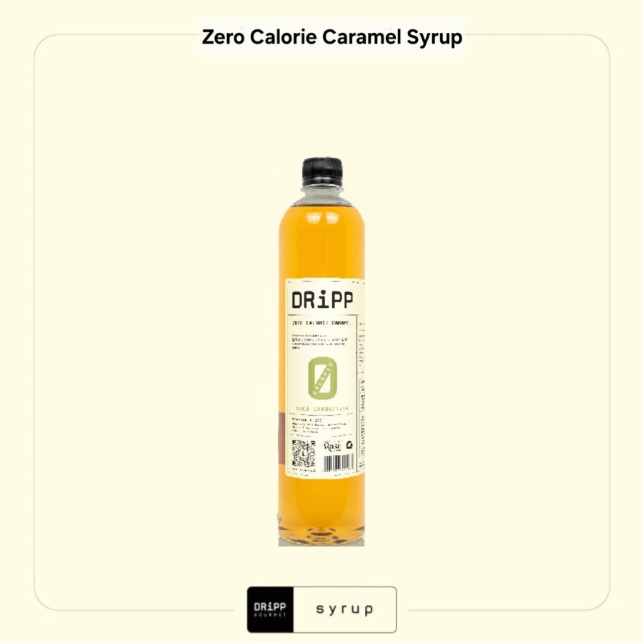 

Dripp Syrup rasa Caramel zero Calorie