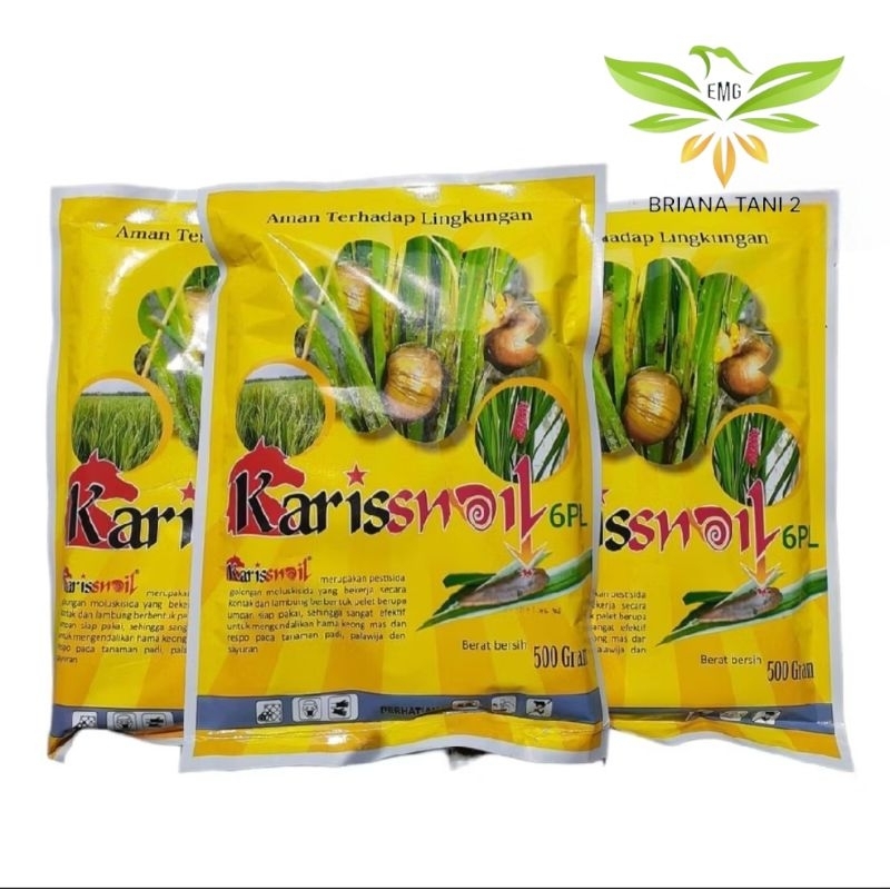 RACUN KEONG Karissnail Karisnail 500 Gram Insektisida Bekicot Keong