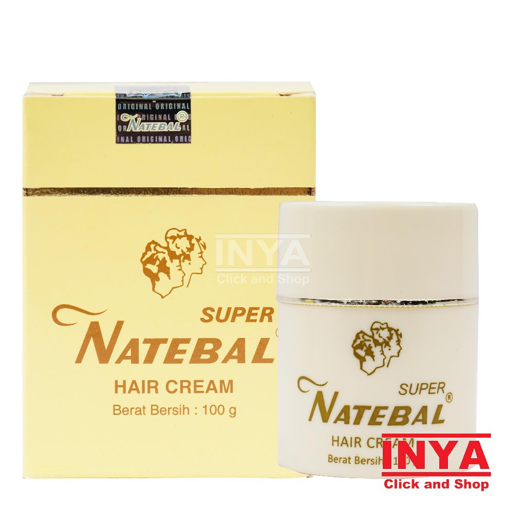 SUPER NATEBAL HAIR CREAM 100gr - Minyak Rambut