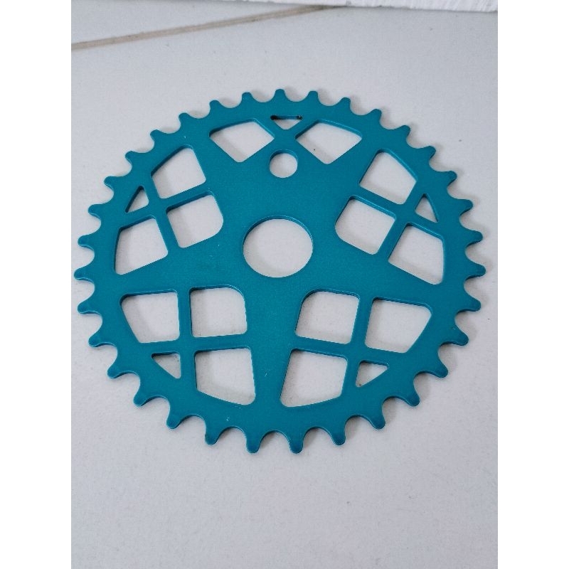 Chainring motomag sepeda old school bmx osbmx NOS gir depan bmx vintage part crankset mongoose haro 