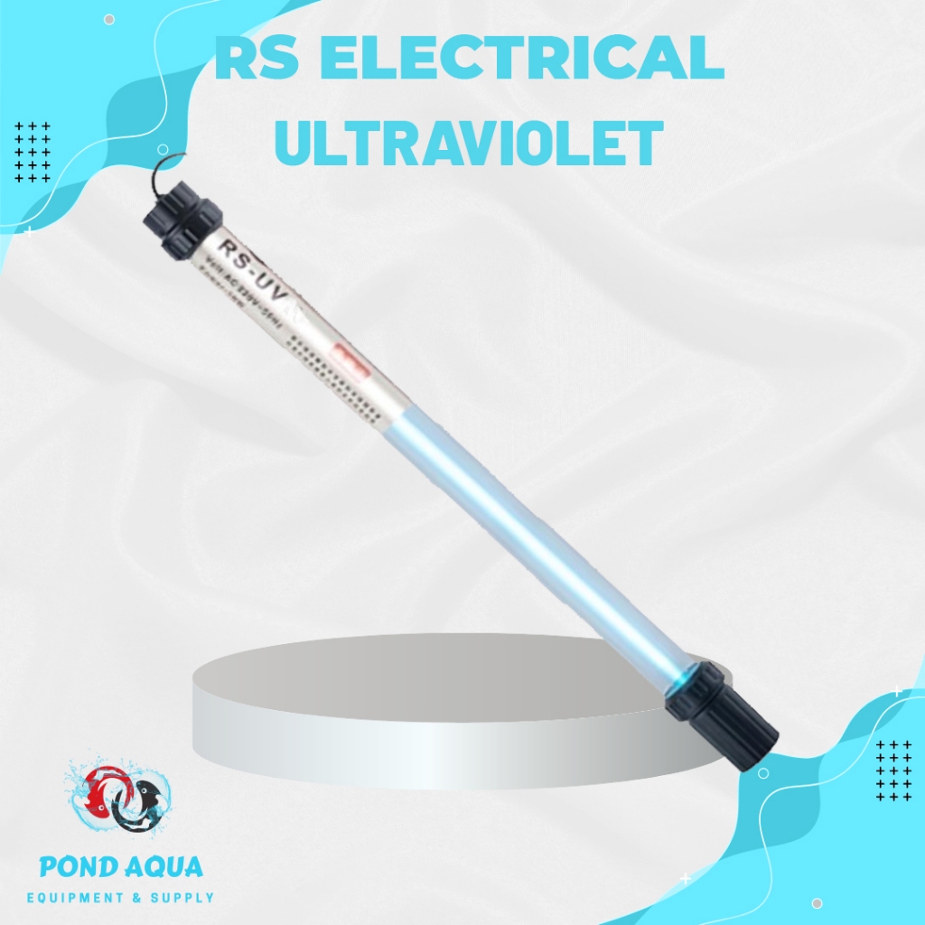 UVC Kolam Ikan Koi 20W UV Celup Lampu Ultraviolet Riseng