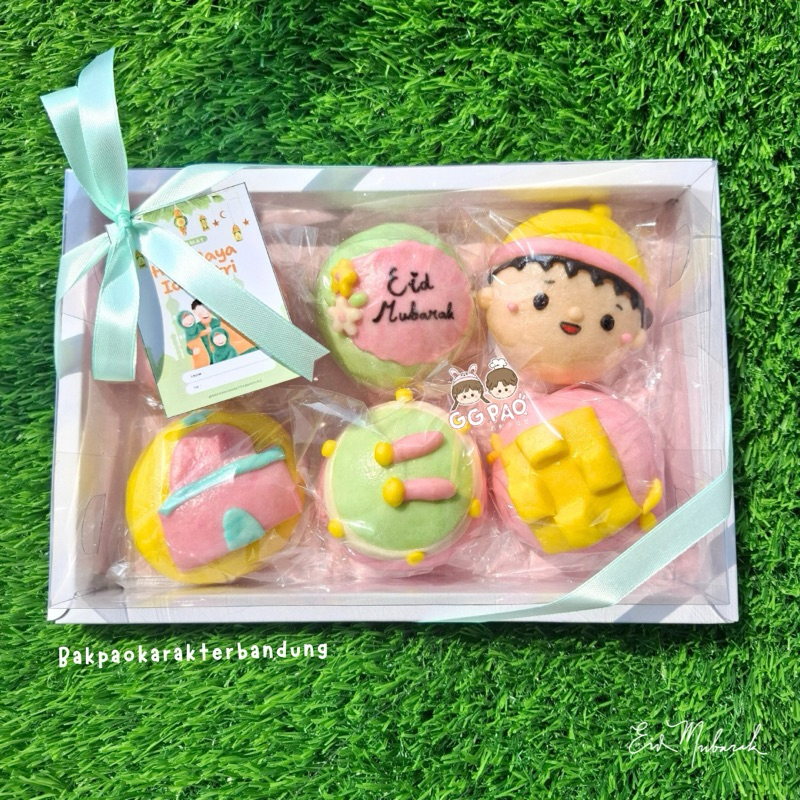 

hampers lebaran lucu bakpao karakter