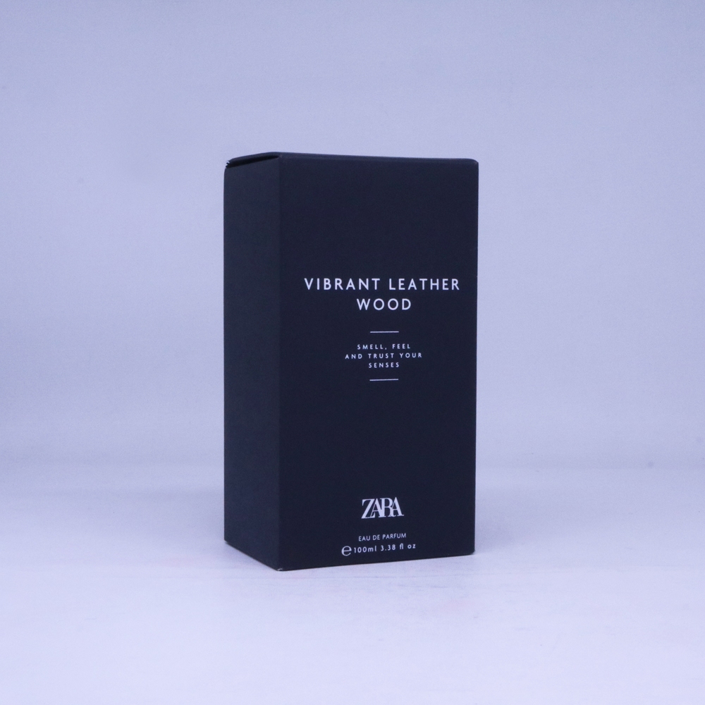 Parfum Pria Zara Vibrant Leather Wood Man (100 mL) Perfume Cowok Tahan Lama dan Wangi