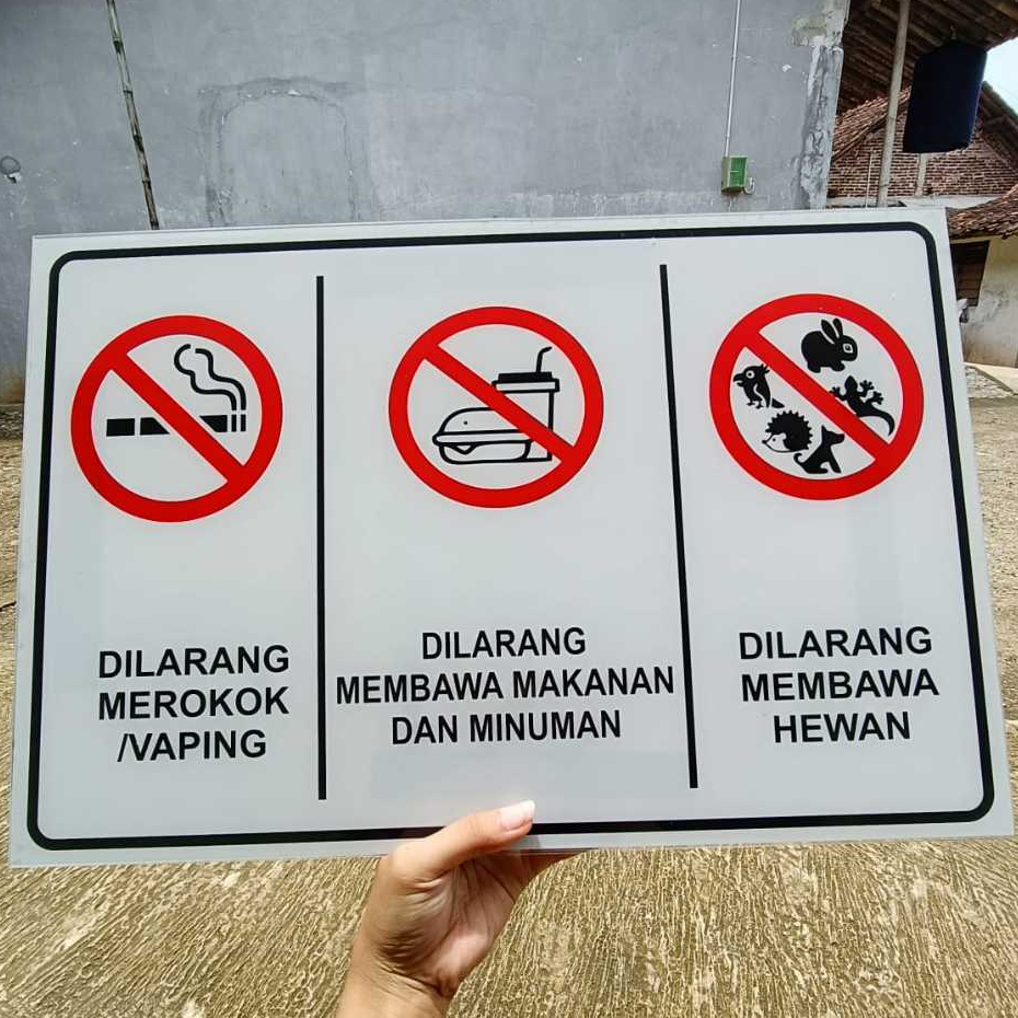 

PAPAN AKRILIK dan STIKER, PAPAN LARANGAN, AKRILIK CUSTOM, TULISAN AKRILIK FREE DESAIN ( A 454 )