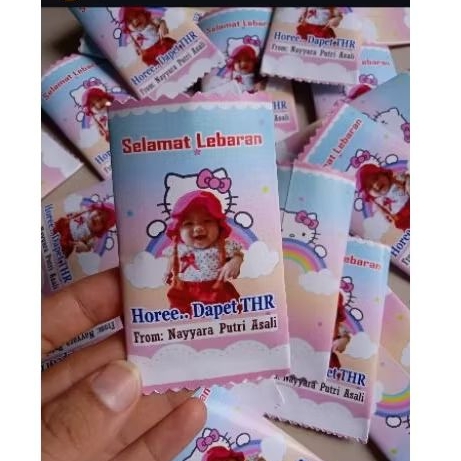 

Amplop Lebaran/amplop THR/Amplop hari raya/amplop motif/amplop bentuk permen