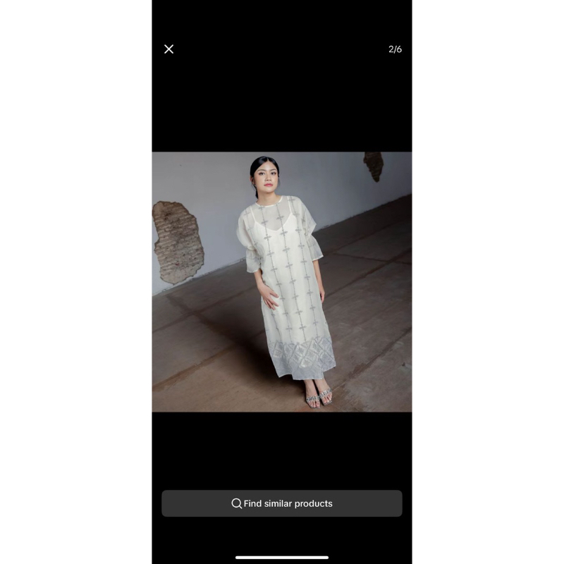 PRELOVED THIS IS APRIL EID GAUN MIDI SHIREEN KAFTAN PERIWINKLE