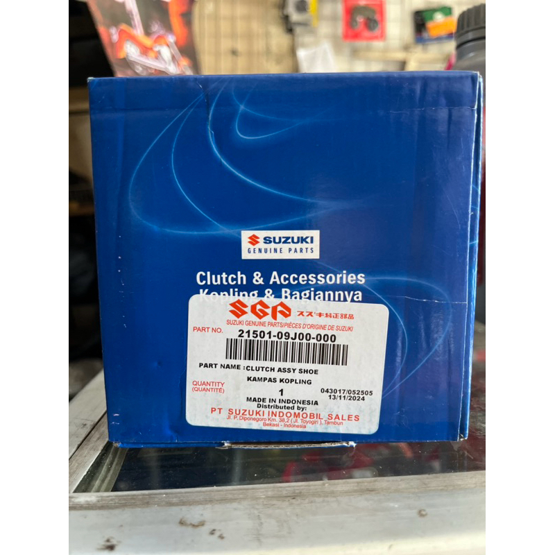 kampas ganda Suzuki nex original pnp