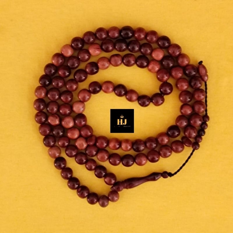 Tasbih KOKKA 99 Butir 10mm Premium Kayu Kaukah Garansi Asli - Tasbih 99 Butir 7mm KOKKA PREMIUM Tasb