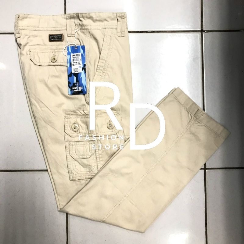 Celana Cargo Panjang Khaki GIANI GRACIO G83102 005 06