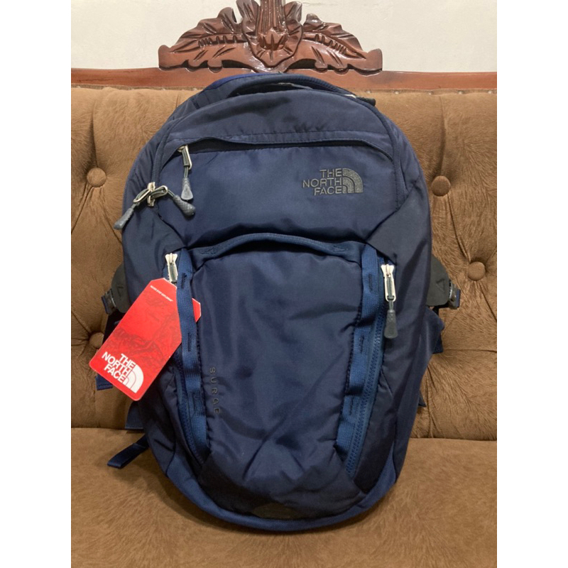 TNF The North Face Surge navy backpack ransel
