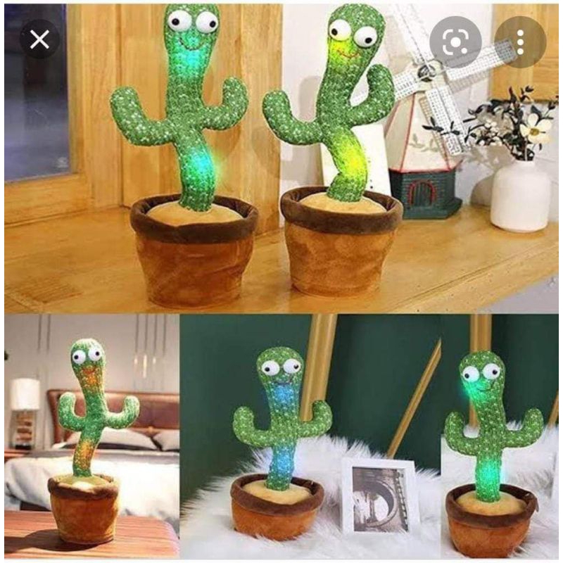 mainan kaktus goyang