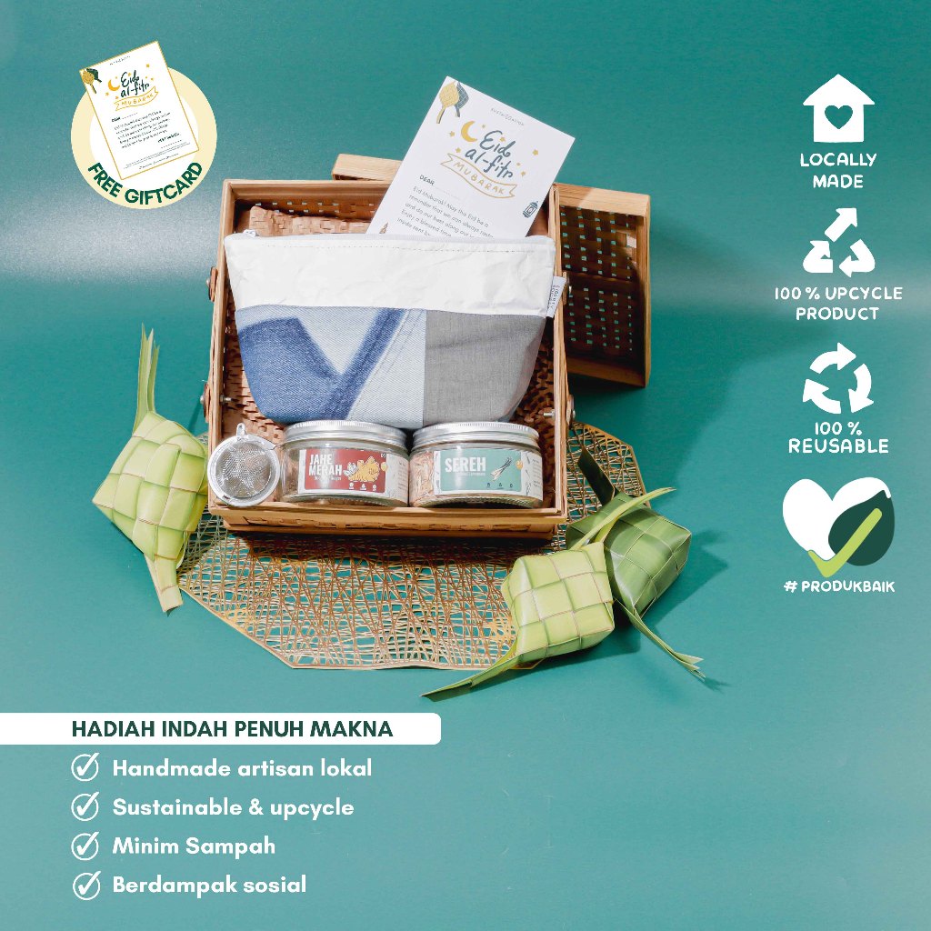

LESTARI Hampers Eco-friendly Giftset by Sustaination (4 pcs)