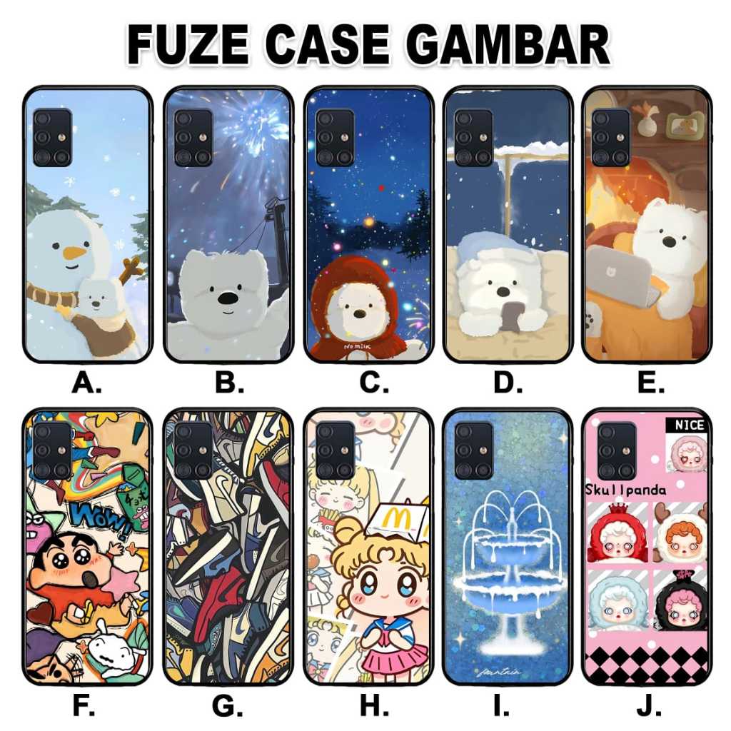 Softcase Samsung M10 Samsung M30 Samsung M31 Samsung M51 Samsung Note 10 Samsung Note 10 Lite Case G