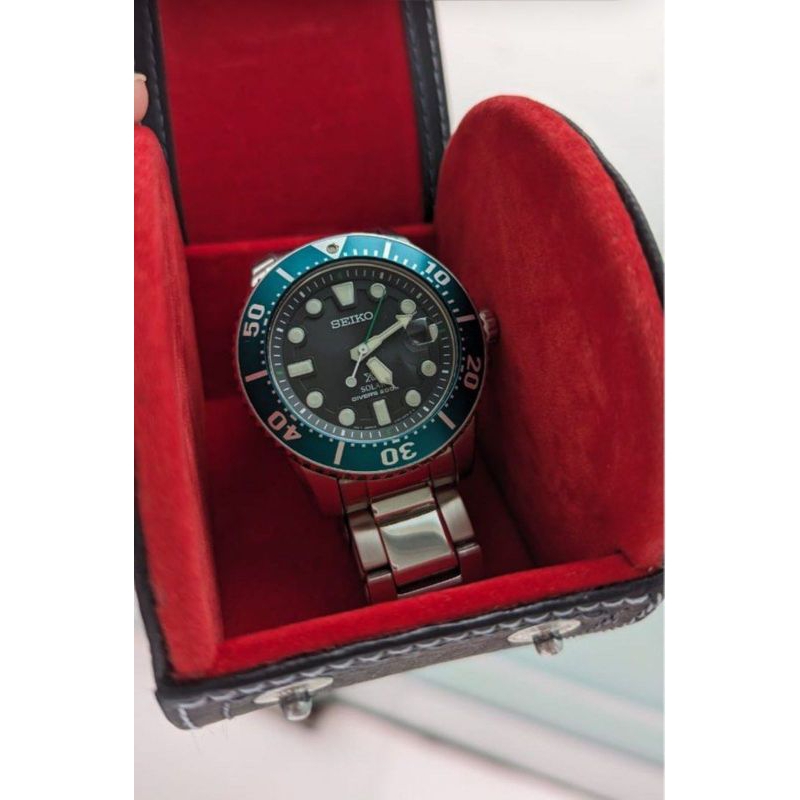 Seiko Solar SNE579 Hulk / Kermit