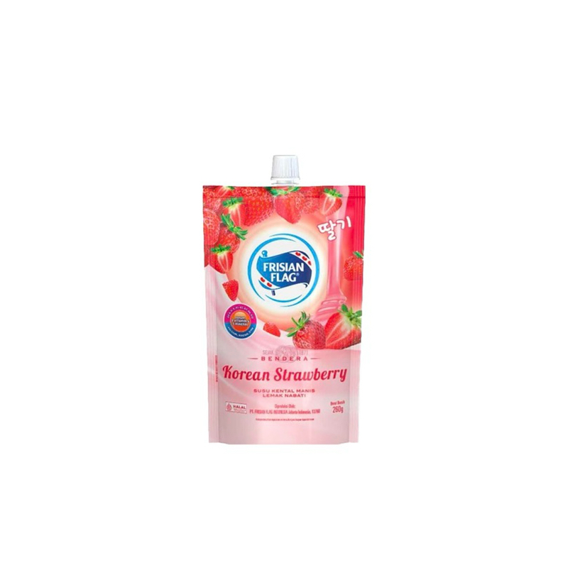 

Frisian Flag Kental Manis Strawbery Korea 260 gr